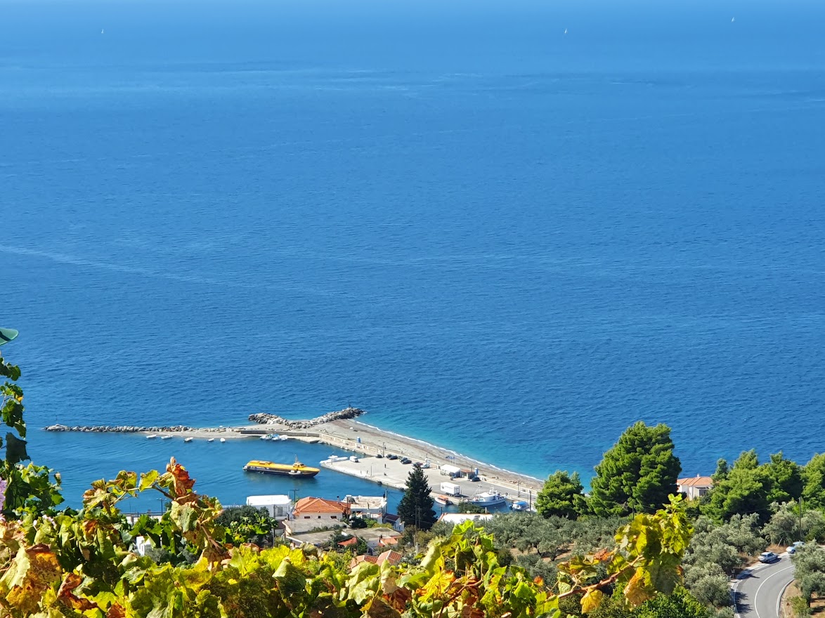 Skopelos Glossa ferry port