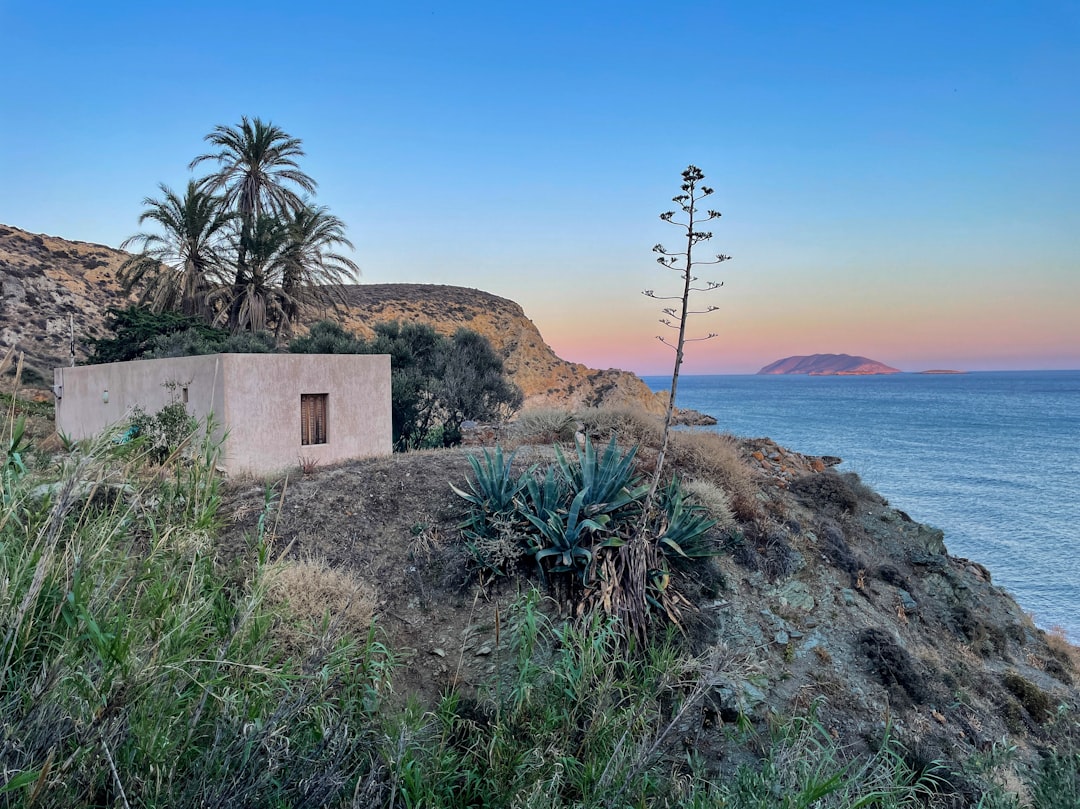 A sunset on the Greek island of Anafi.